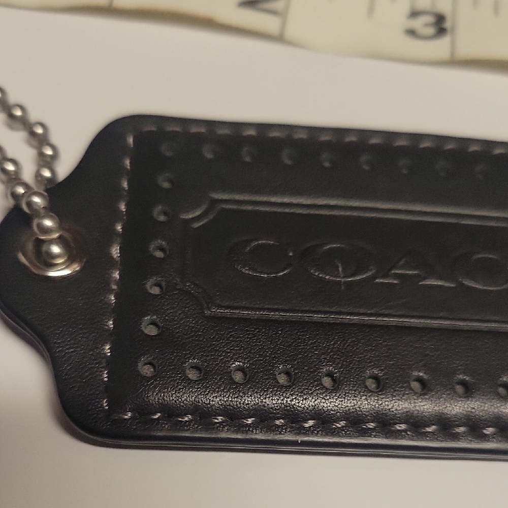 🛑SOLD🛑 BUNDLED on Live Show Coach Black Leather Key Holder - Picture 9 of 11